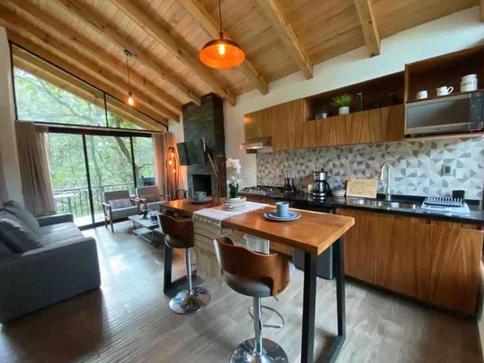Cabana De Lujo Con Jacuzzi A 10 Min Del Pueblo Mazamitla Ngoại thất bức ảnh